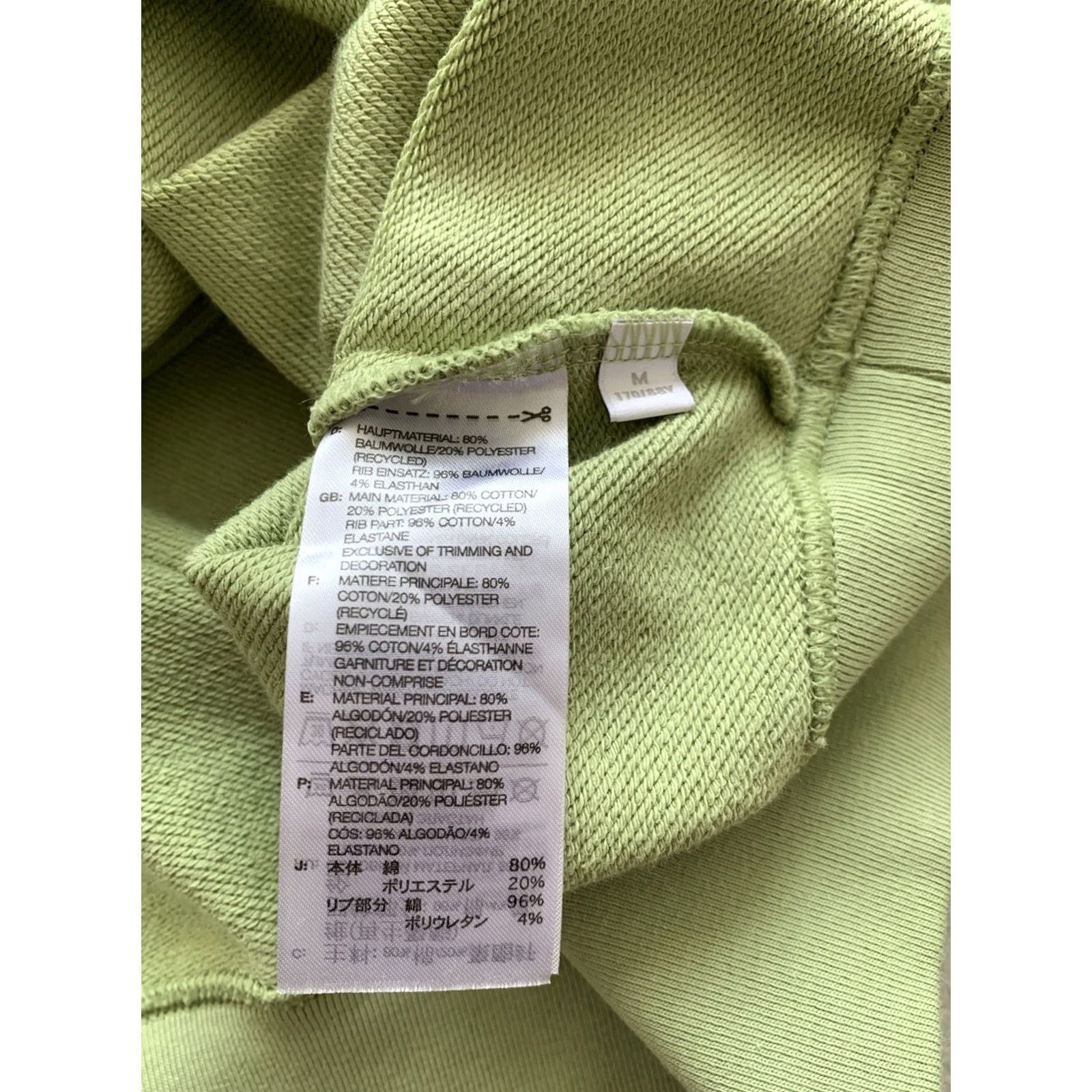 Yohji Yamamoto ADIDAS x YOHJI YAMAMOTO Y-3 SWEATER Shirt Womens M Magic Lime Size M / US 6-8 / IT 42-44 - 6 Thumbnail