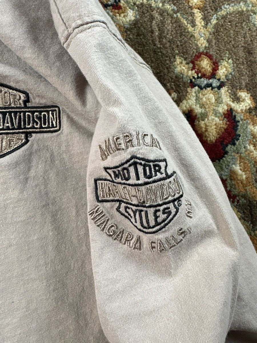 Harley Davidson Vintage 1990’s Harley Davidson long sleeve shirt Size US L / EU 52-54 / 3 - 5 Thumbnail