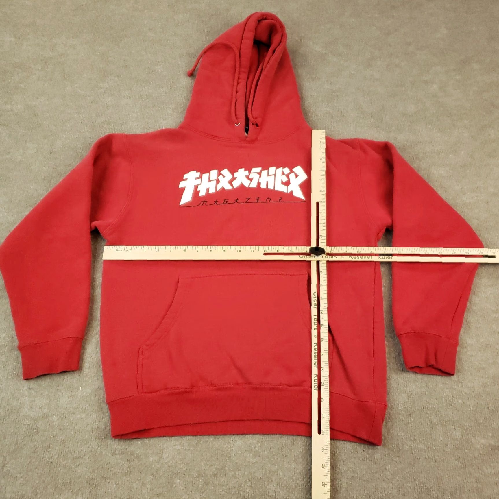 Thrasher Thrasher Hoodie Mens Small Red Logo Hooded Long Sleeve Casual Outdoors Skate ZZ Shirt Mens Small Red Thrasher Hoodie Logo Outdoor 90s? Size US S / EU 44-46 / 1 - 2 Thumbnail