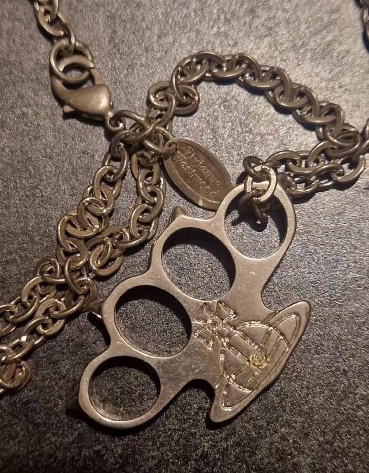 Vivienne Westwood Vivienne Westwood Knuckle Duster Necklace Size ONE SIZE - 3 Thumbnail