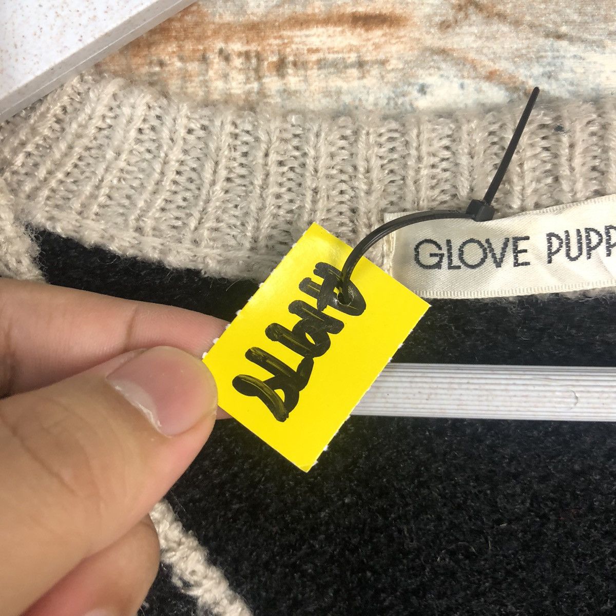Homespun Knitwear × Japanese Brand Glove Puper Dark Blue Knitwear #A1978 Size S / US 4 / IT 40 - 11 Thumbnail