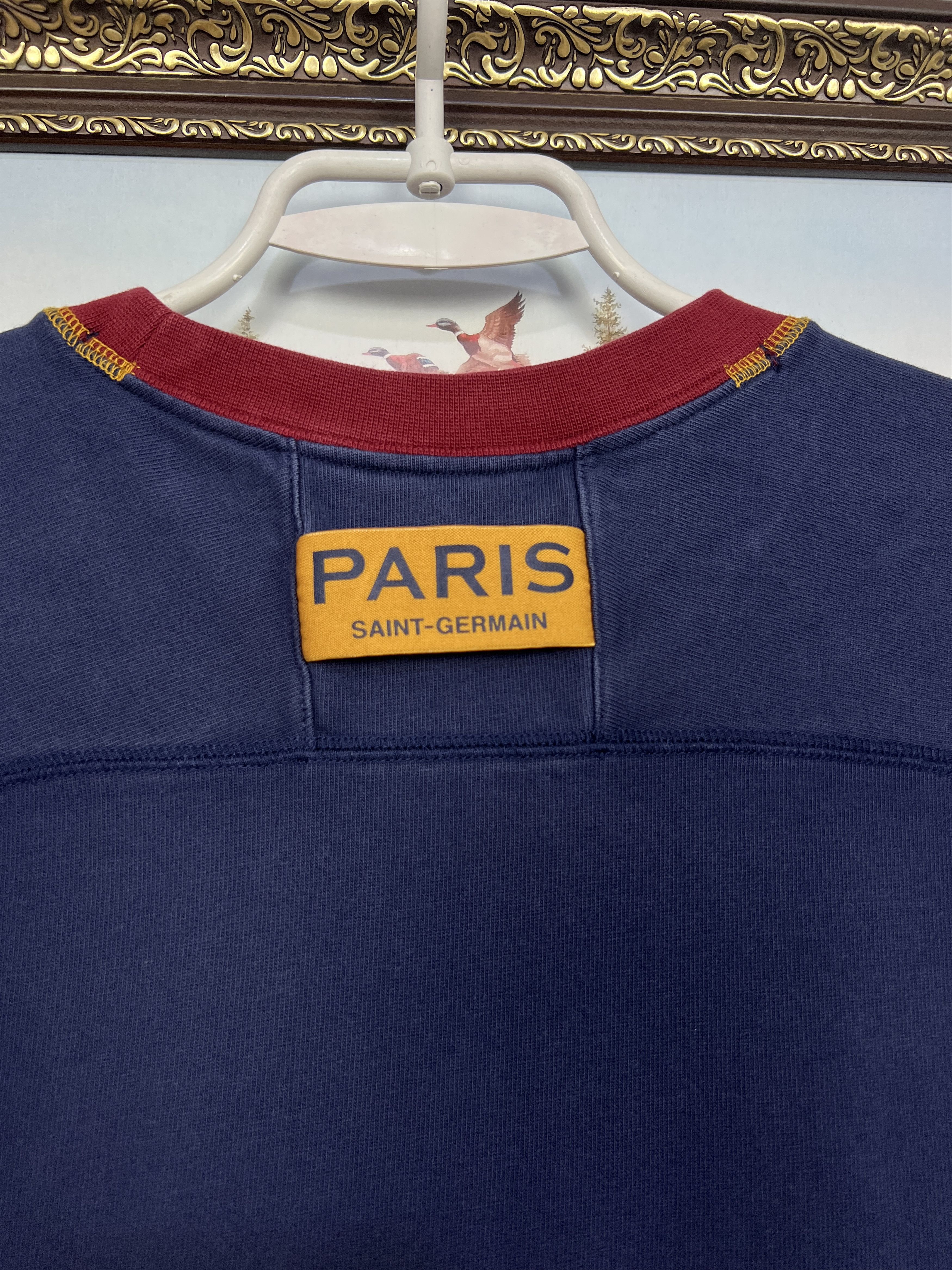 Nike Nike PSG Paris Saint Germain Blue Train Football Shirt Size US M / EU 48-50 / 2 - 11 Thumbnail