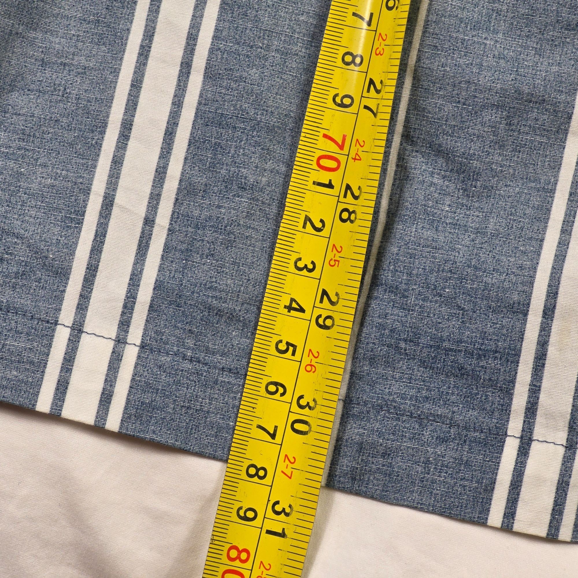 Reyn Spooner Reyn Spooner Classic Mens Size XL Blue White Striped Button Size US XL / EU 56 / 4 - 9 Thumbnail