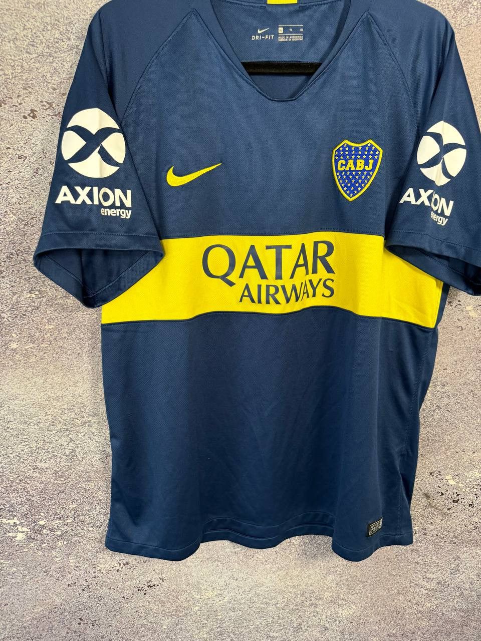 Nike × Vintage Vintage CABJ Boca Juniors 2018/19 Nike Soccer Jersey Size US XL / EU 56 / 4 - 3 Thumbnail