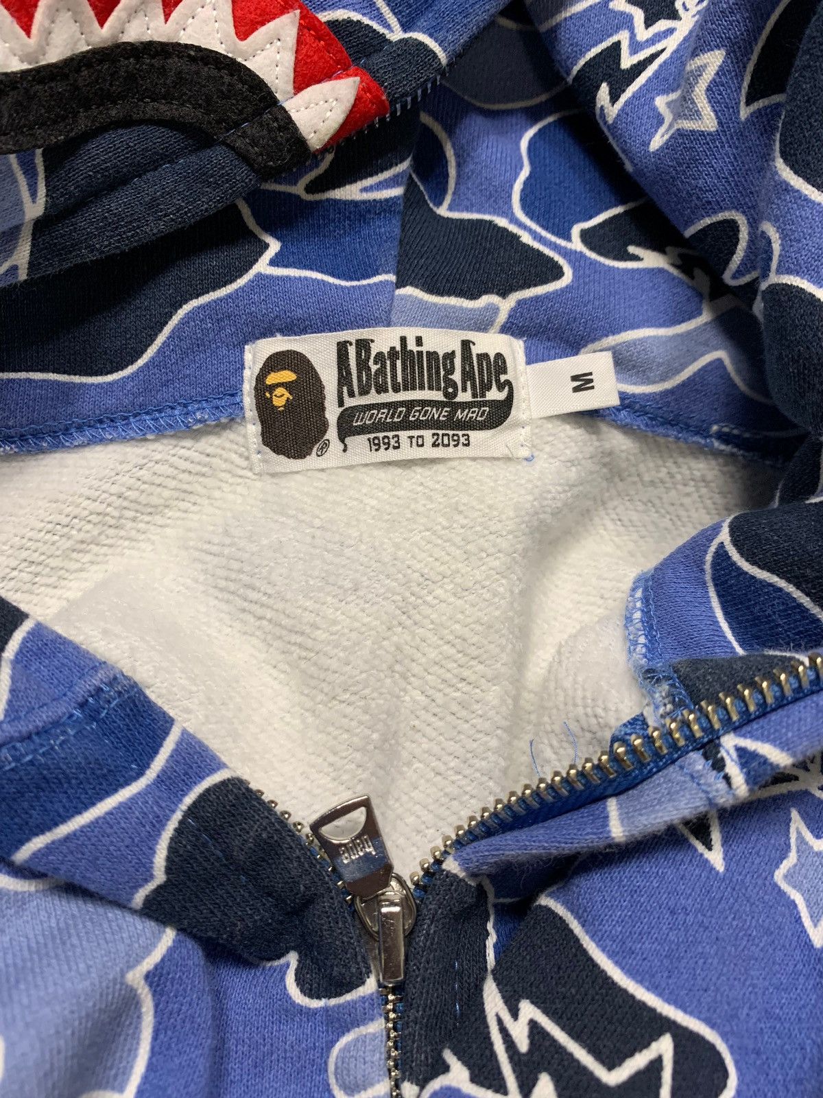 Bape OG Bape Psyche Sta Camo Shark Hoodie SS17 A Bathing Ape Size US M / EU 48-50 / 2 - 9 Thumbnail