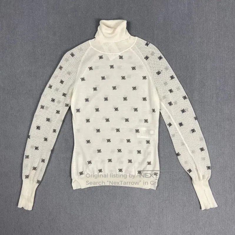 Fendi Fendi Cream Wool Women's Knit Sweater . Size M / US 6-8 / IT 42-44 - 1 Thumbnail