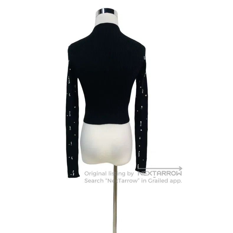 Miu Miu Miu Miu 36 Diamond wool cardigan Size S / US 4 / IT 40 - 2 Thumbnail