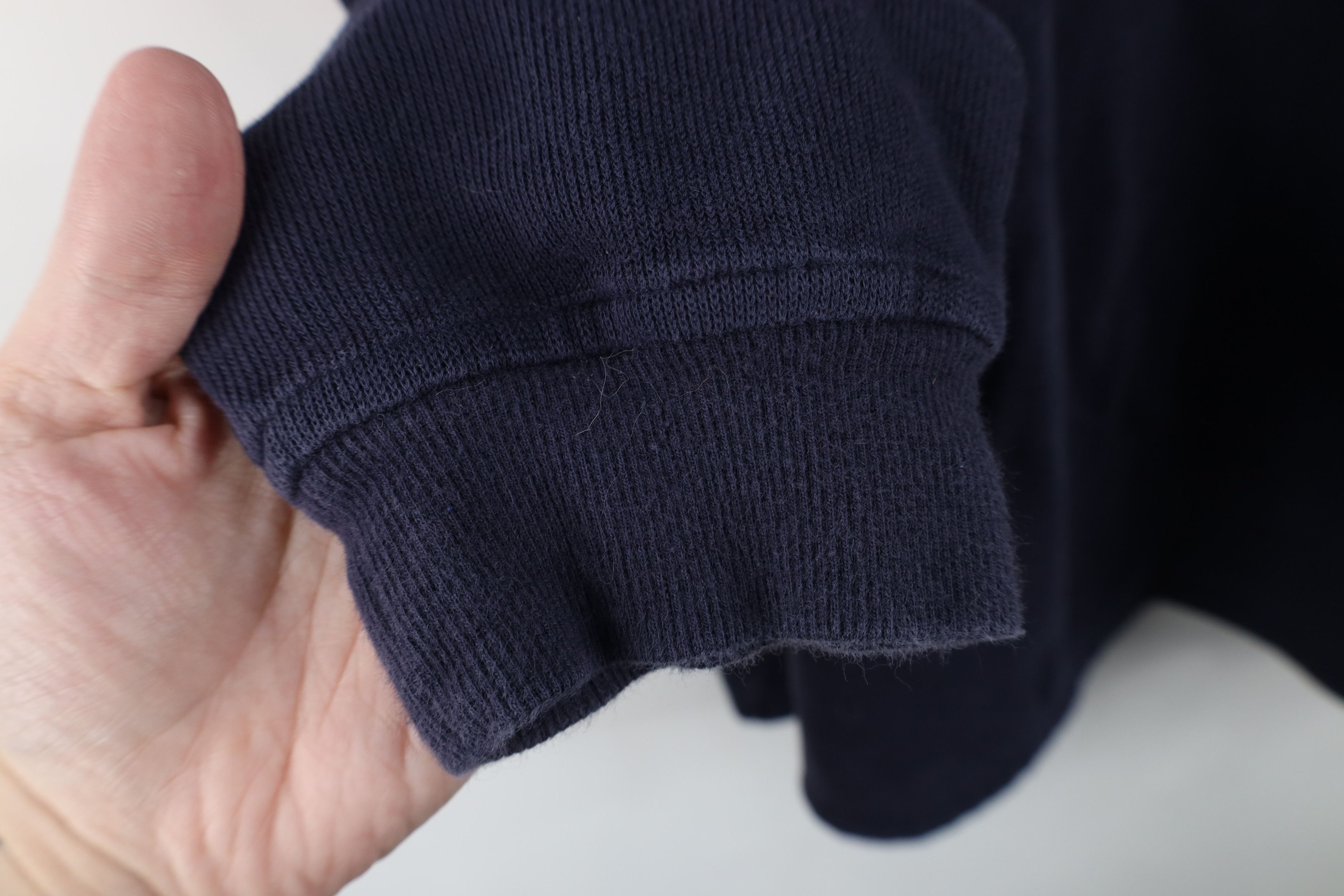 Vintage Vintage 90s Y2K Streetwear Ribbed Knit Long Sleeve T-Shirt Size US L / EU 52-54 / 3 - 5 Thumbnail