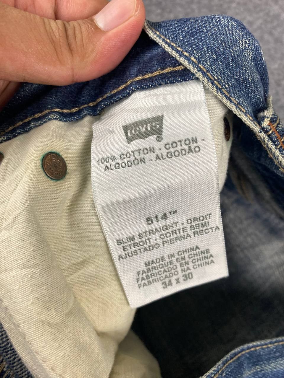 Levi's vintage levis 514 slim straight ripped denim Size US 36 / EU 52 - 13 Thumbnail