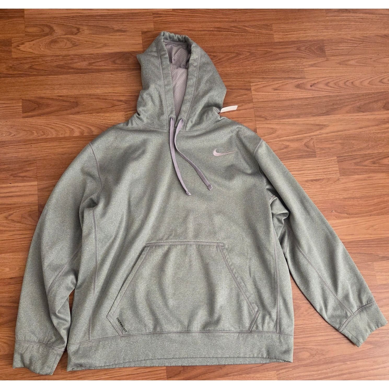 Nike Nike Therma-FIT Pullover Hoodie - Men's XL - Grey Size US XL / EU 56 / 4 - 7 Thumbnail
