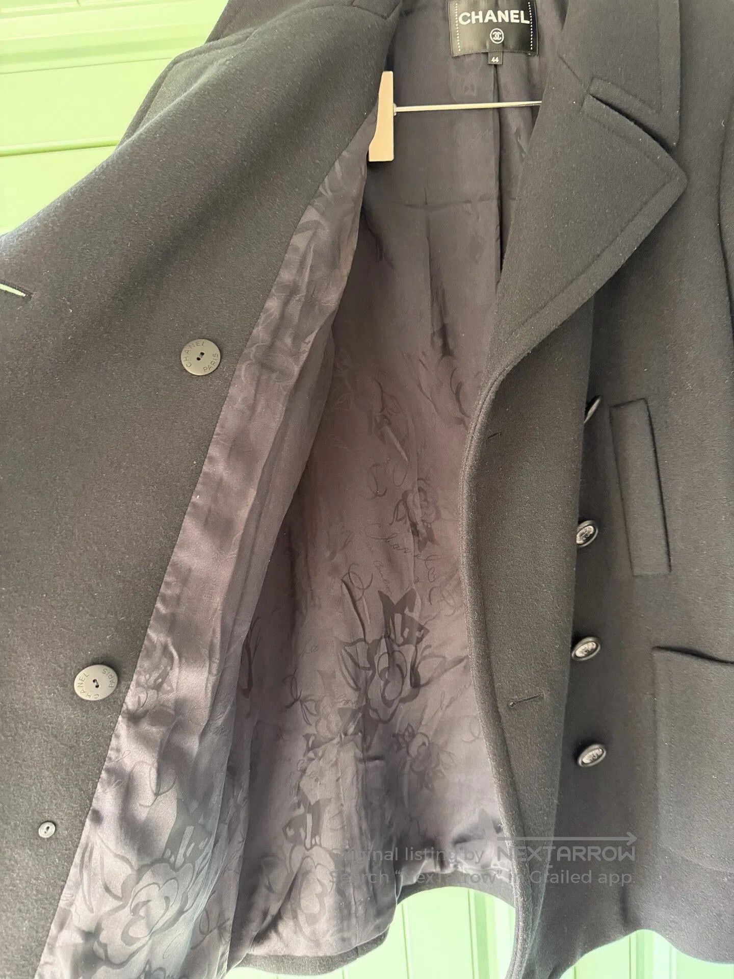 Chanel Chanel Women's Black Tweed Jacket. Size M / US 6-8 / IT 42-44 - 6 Thumbnail