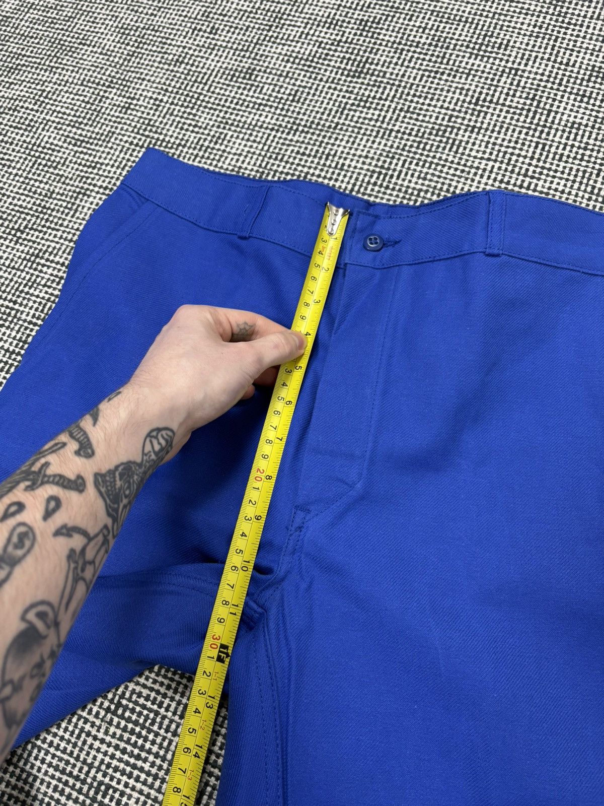 Other Adolphe Lafont French worker pants bleu de travail 70s/80s Size US 30 / EU 46 - 7 Thumbnail