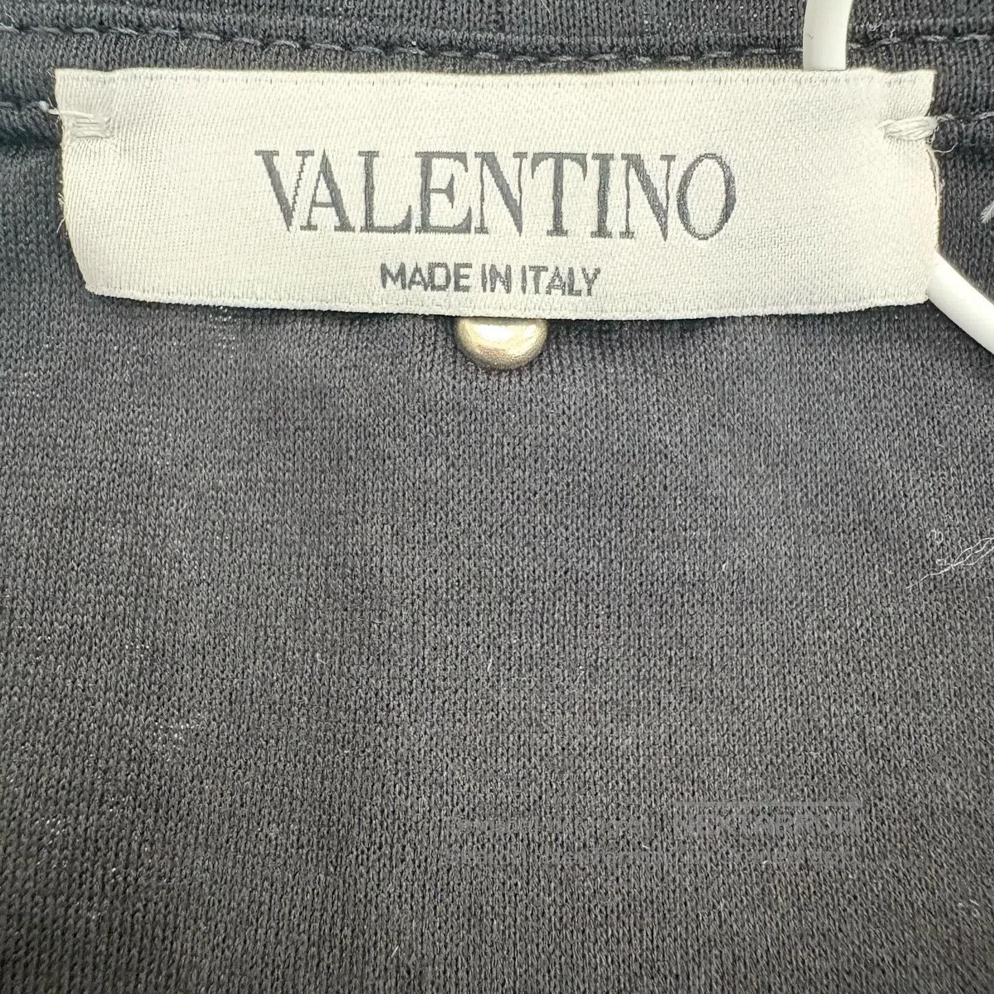 Valentino Valentino Black riveted short-sleeve shirt Size US S / EU 44-46 / 1 - 3 Thumbnail