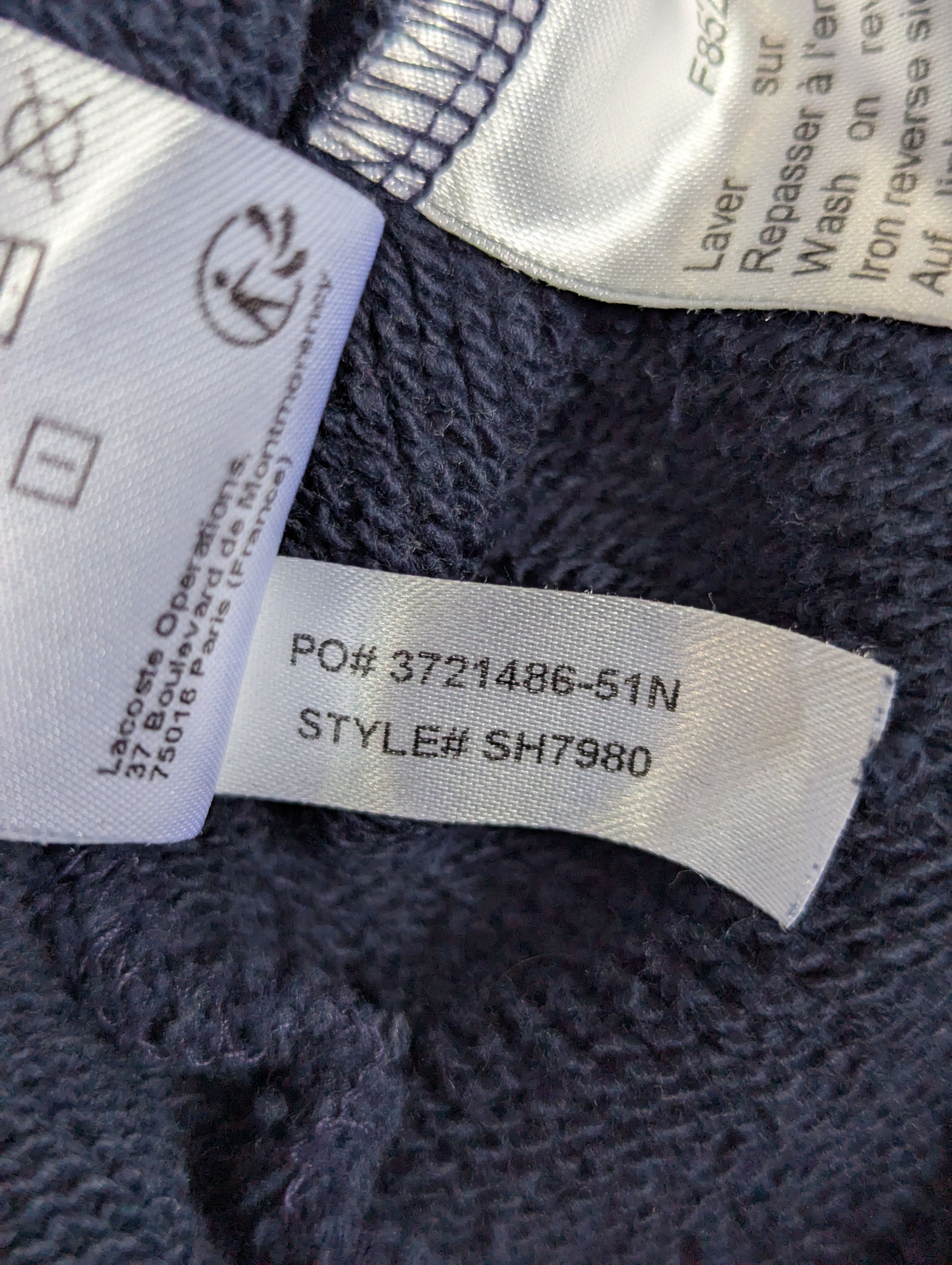 Lacoste LACOSTE Sweatshirt Jumper Made in France Size US M / EU 48-50 / 2 - 9 Thumbnail
