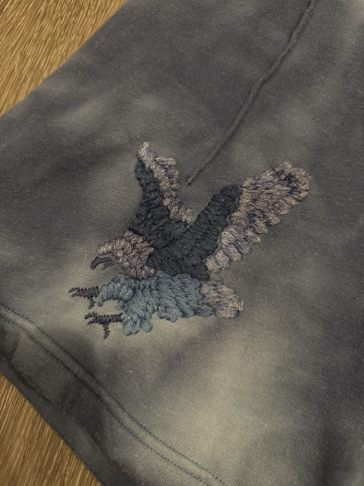 Off-White Off White Eagle Tie Dye Sweatshorts Size Medium Size US 32 / EU 48 - 4 Thumbnail