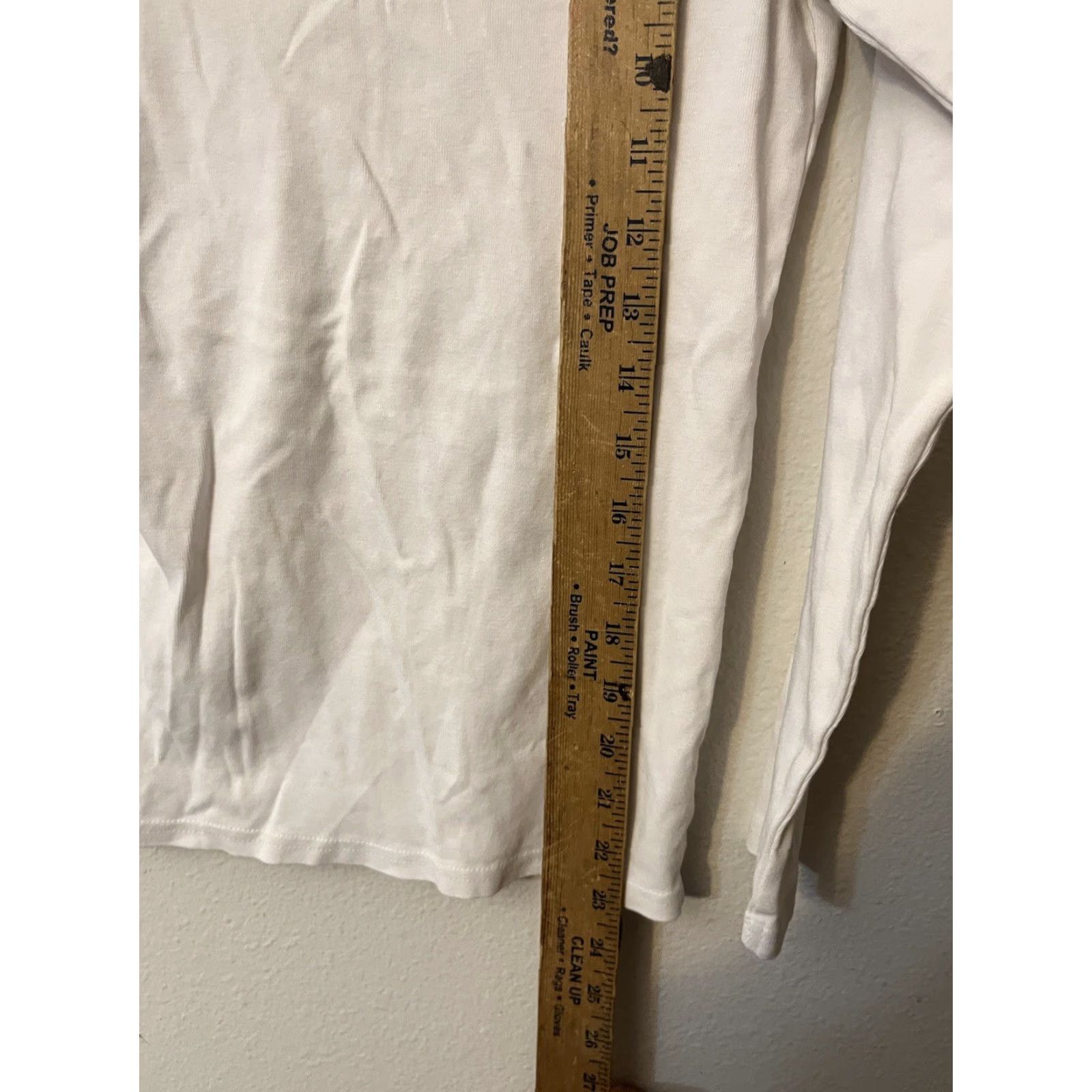 Vintage US Polo Assn T-Shirt Shirt Women Long Sleeve White with Logo V-Neck 100% Cotton Size S / US 4 / IT 40 - 4 Thumbnail