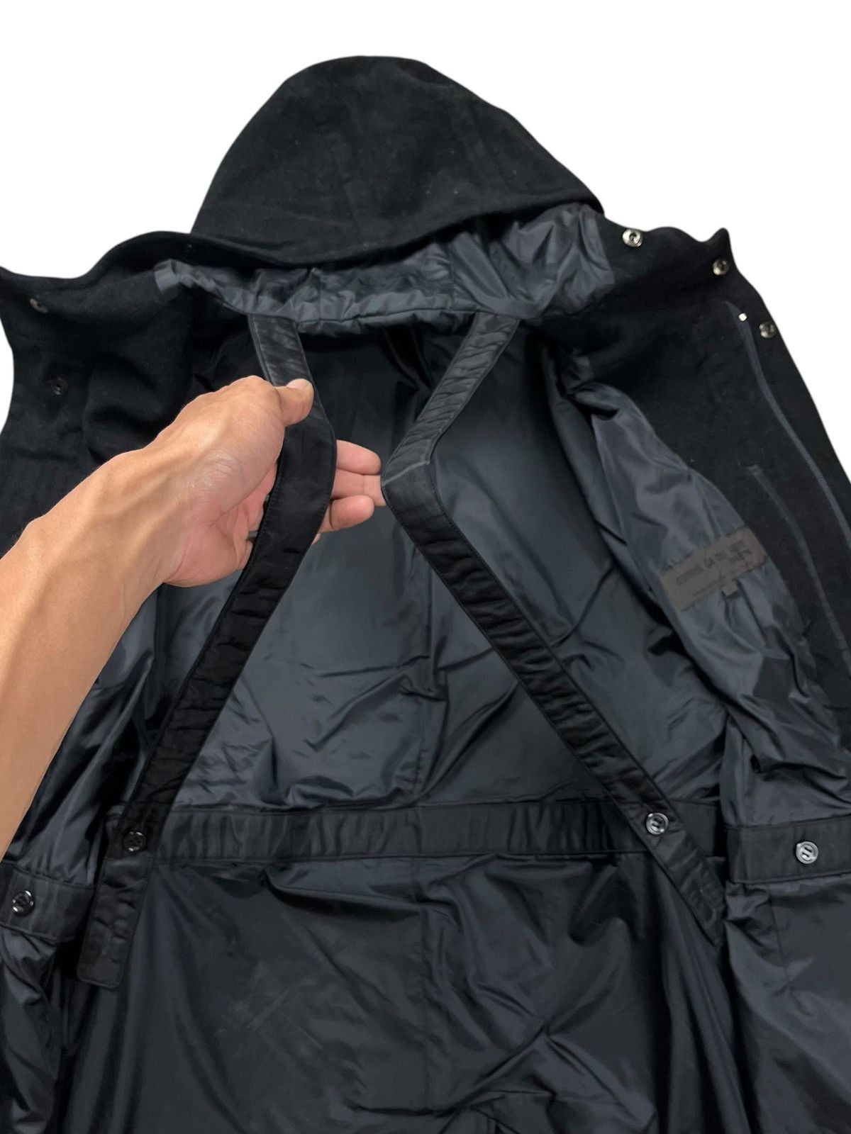 20471120 1999 Comme Ca Du Mode - Backpack Coat Hooded Jacket Size US M / EU 48-50 / 2 - 10 Thumbnail