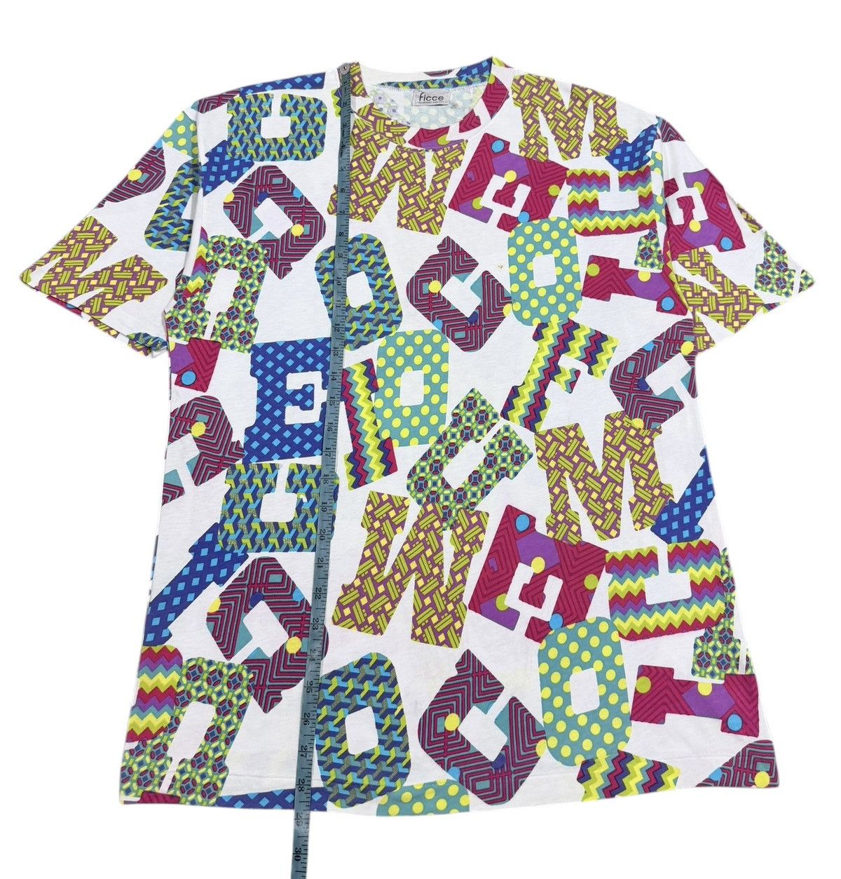 Yoshiyuki Konishi Vtg🔥Ficce Uomo Yoshiyuki Konishi All Over Print Tee Size US L / EU 52-54 / 3 - 17 Thumbnail