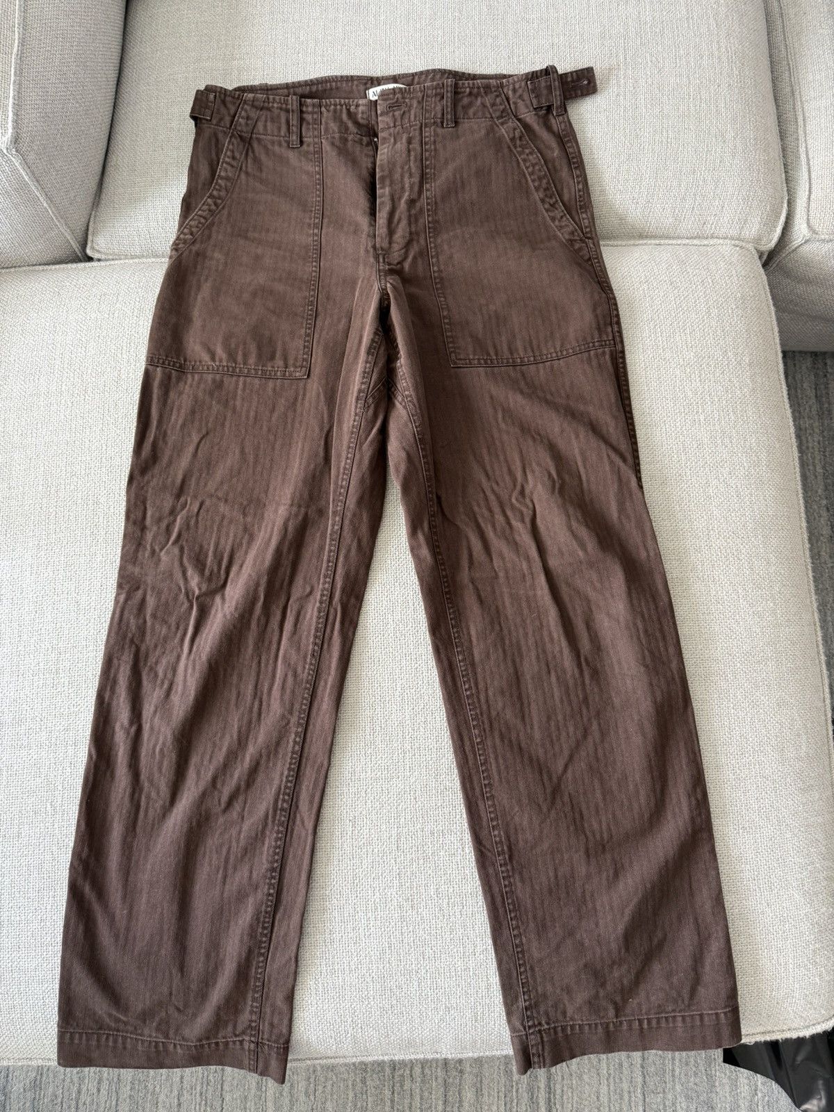 Alex Mill Alex Mill Field Pant — Brown | Size 32 Size US 32 / EU 48 - 2 Thumbnail