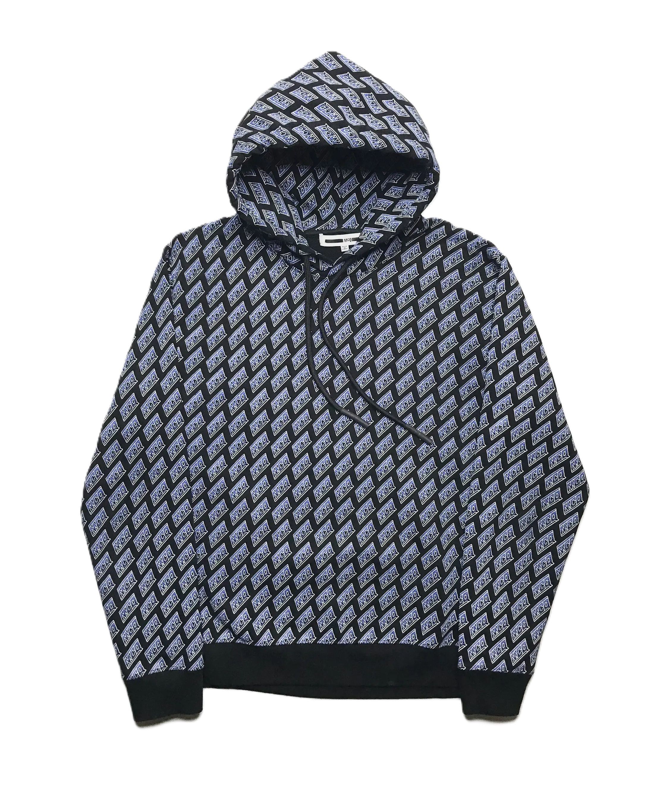 Alexander McQueen Alexander McQueen Mono Hoodie Mens Sz S Size US S / EU 44-46 / 1 - 1 Thumbnail