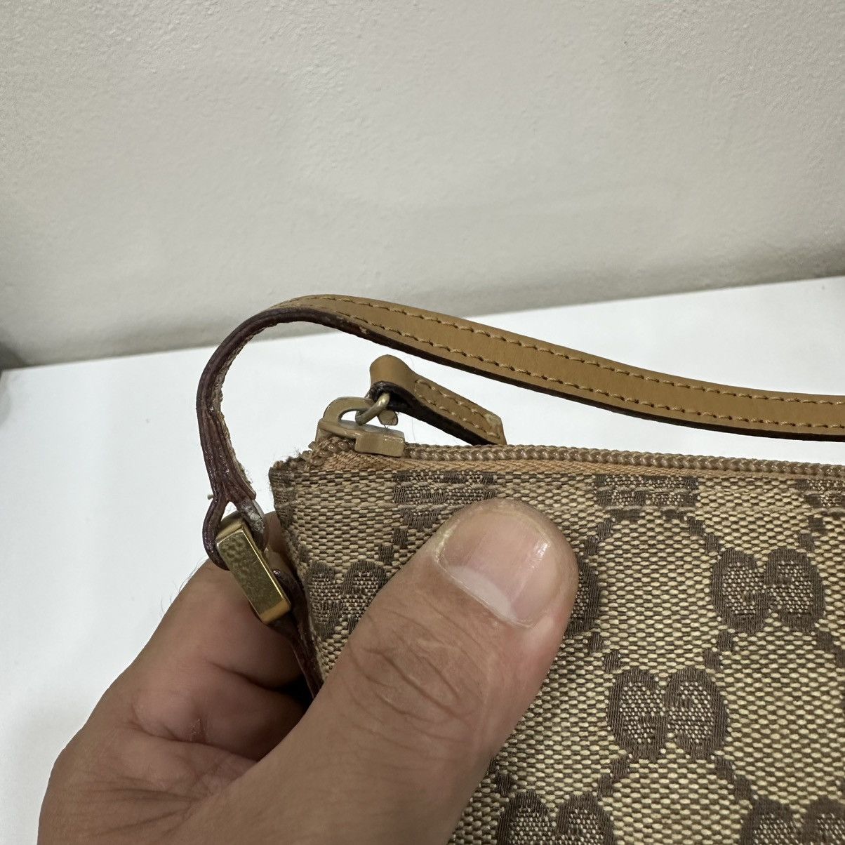 Gucci GUCCI BOAT GG CANVAS POCHETTE BAG 9 Size ONE SIZE - 8 Thumbnail