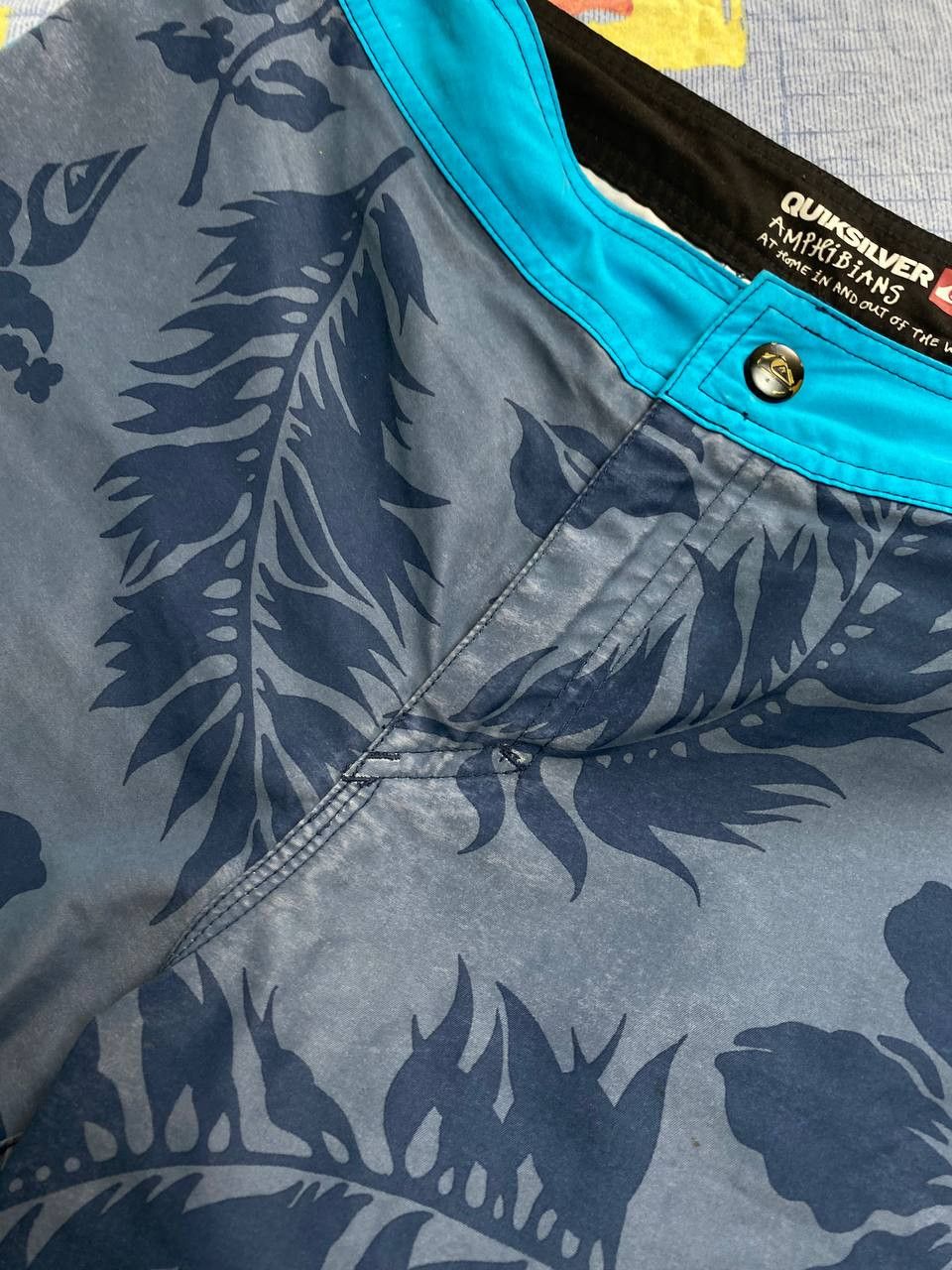 Quiksilver Vintage Y2k Quicksilver Shorts Size US 33 - 3 Thumbnail