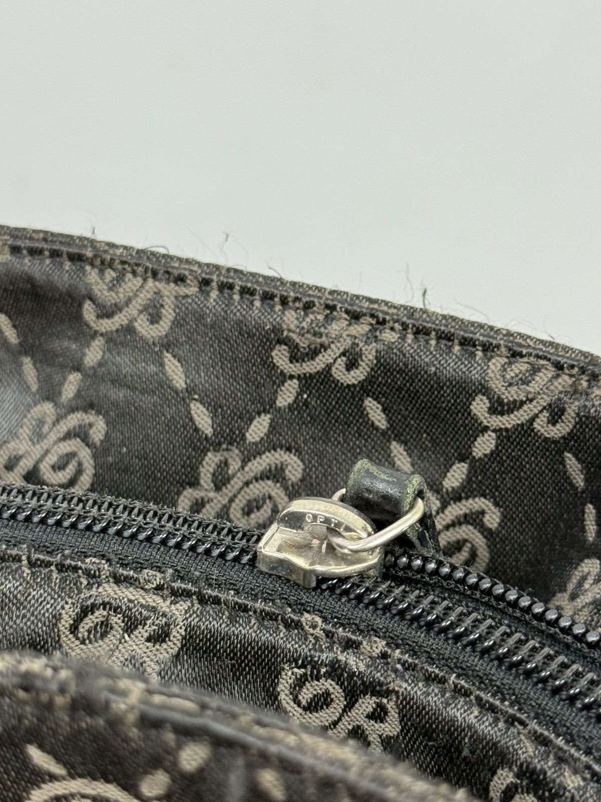 Blumarine Brumarine VNTG Y2K Cloth Monogram Bag Size ONE SIZE - 16 Thumbnail