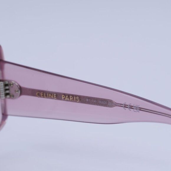 Celine 🕶️ New Celine CL40277F 72Y Sunglasses - Transparent Pink Size ONE SIZE - 6 Thumbnail