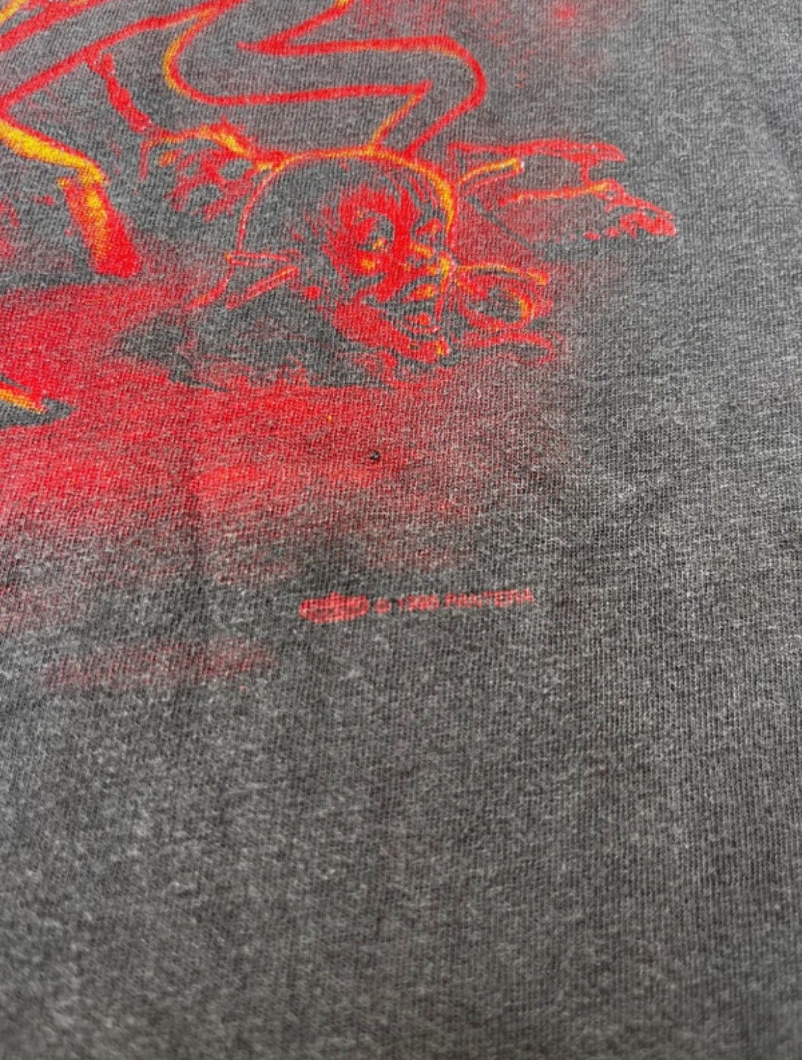 Band Tees × Vintage Vintage 90s Pantera Concert Got My Ass Branded Winterland Size US XL / EU 56 / 4 - 4 Thumbnail