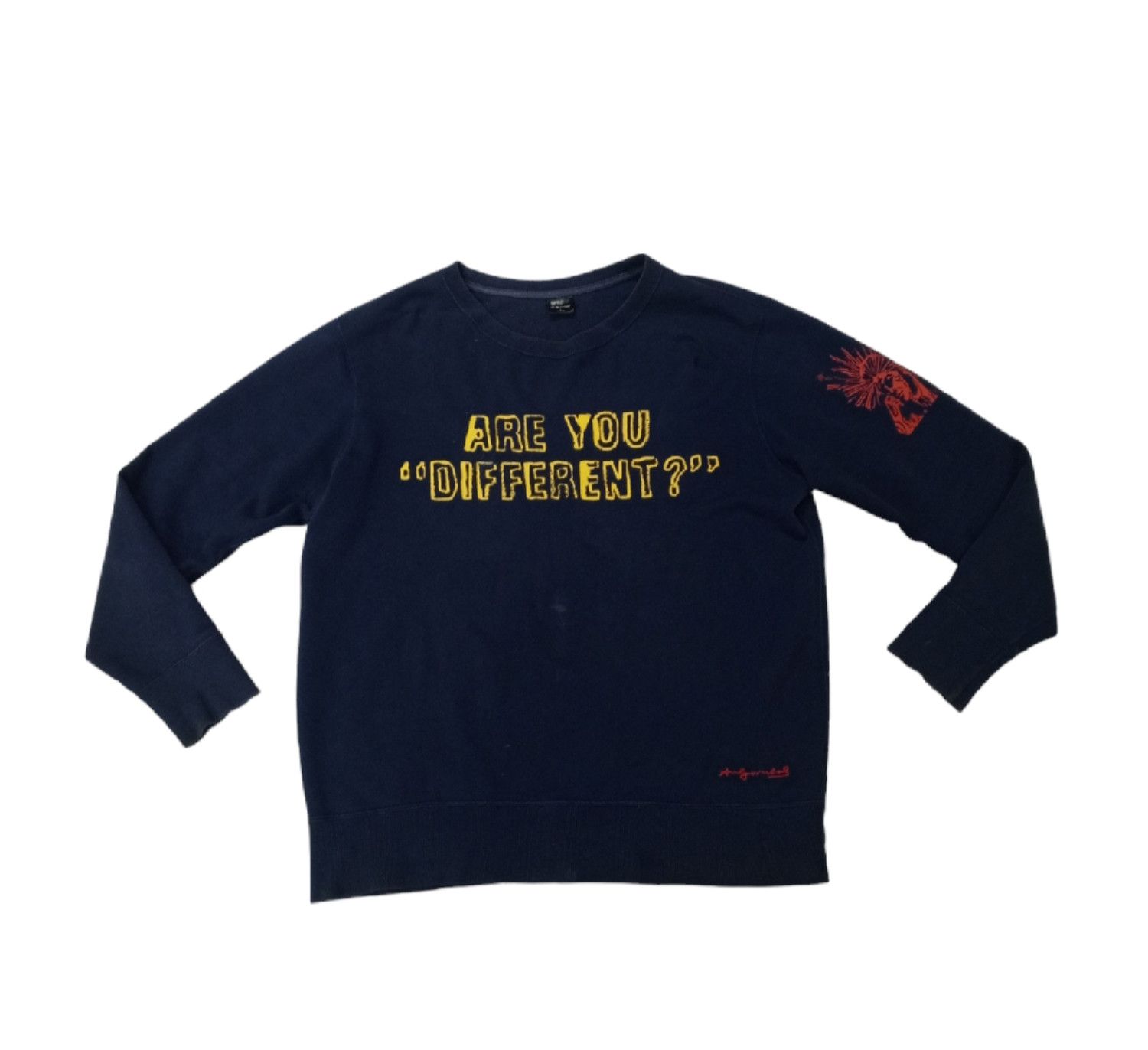 Andy Warhol × Designer Andy Warhol X Uniqlo Large Sweatshirt Size US L / EU 52-54 / 3 - 1 Thumbnail