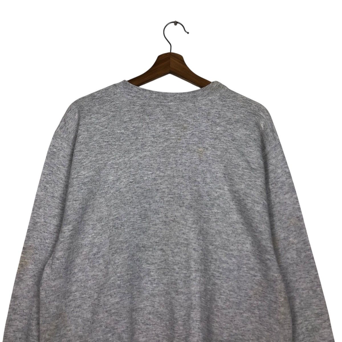 Vintage Vintage Champion Embroidered Script Sweatshirt – Grey Size US M / EU 48-50 / 2 - 10 Thumbnail