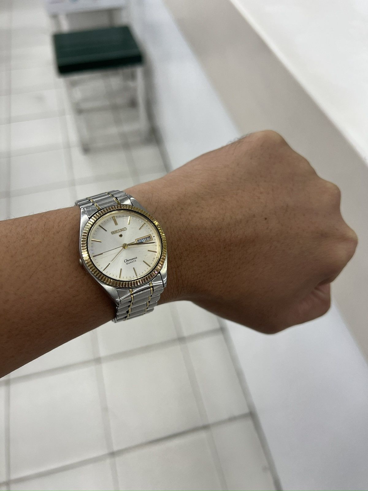 Seiko OG ALL Vintage 90s Seiko Chronos ALARM Size ONE SIZE - 2 Thumbnail