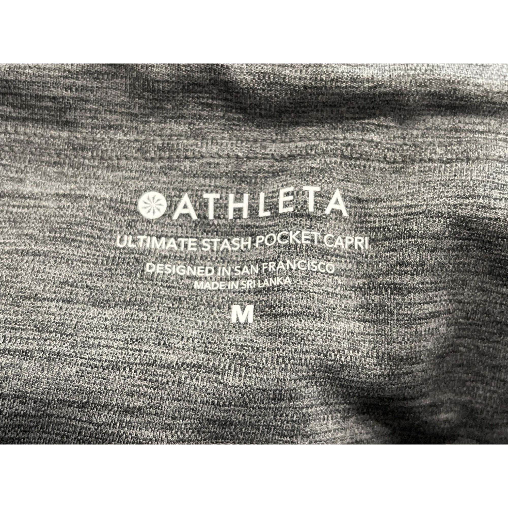 Athleta Athleta Ultimate Stash Pocket Capri Leggings M Size 24" / US 00 / IT 34 - 5 Thumbnail