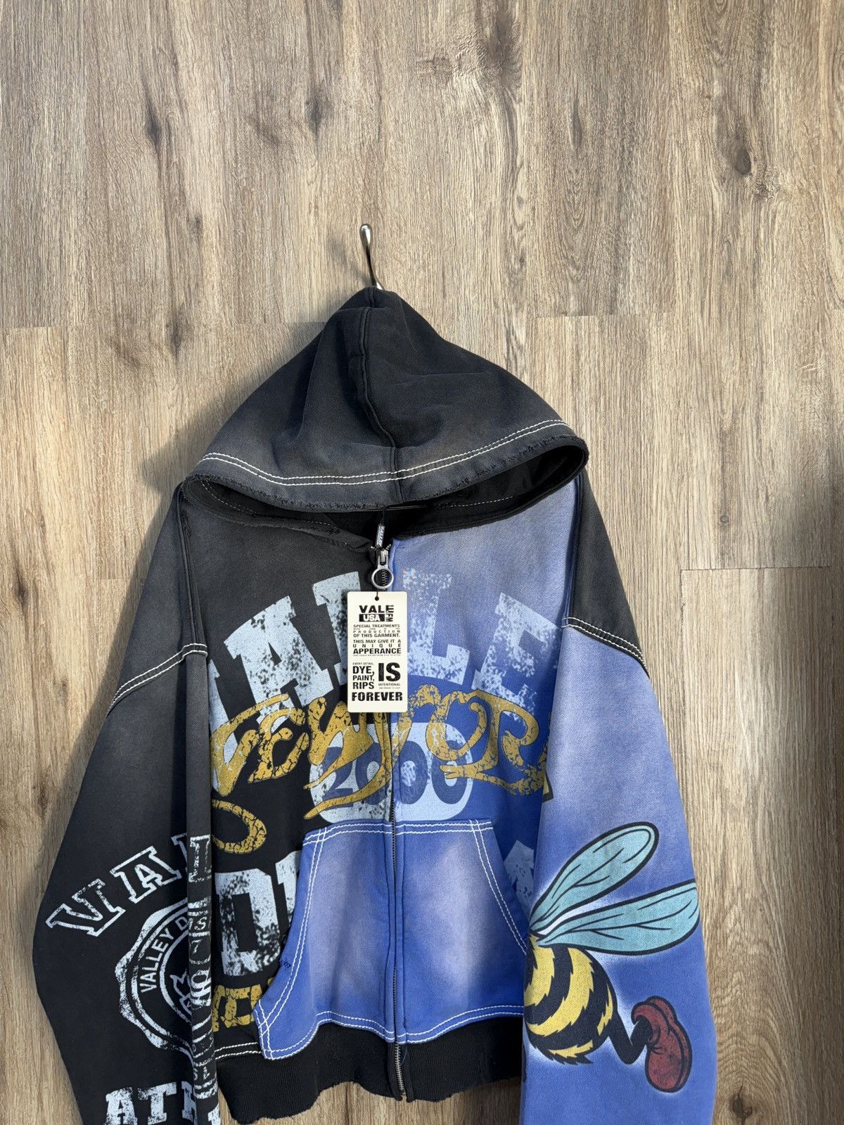 Vale Vale Forever Zip Up Hoodie Size US XL / EU 56 / 4 - 2 Thumbnail