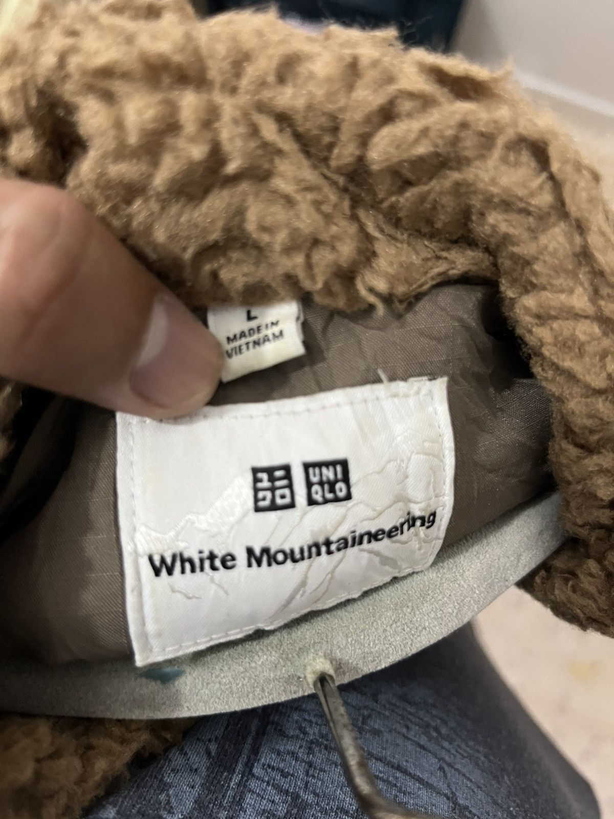 Uniqlo × White Mountaineering 🔥White Mountaineering🔥 Deep Pile Sherpa Buttoned Outerwear Size US L / EU 52-54 / 3 - 8 Thumbnail