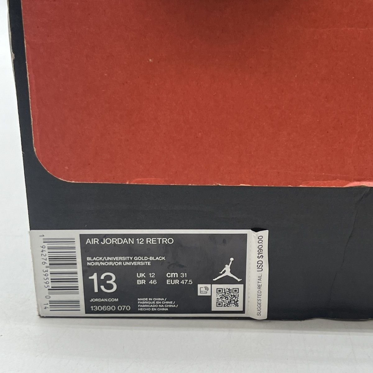 Jordan Brand Air Jordan 12 university gold Size US 13 / EU 46 - 6 Thumbnail