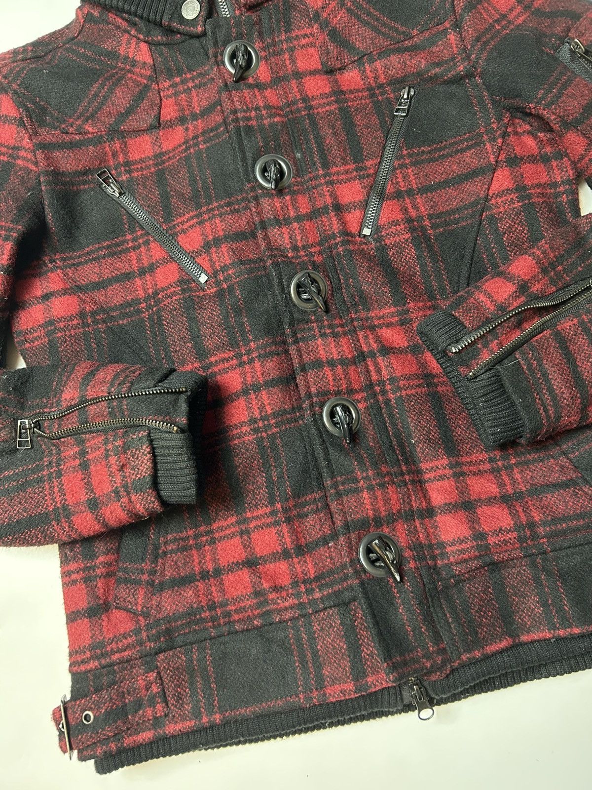 In The Attic × Japanese Brand IN THE ATTIC WOOL ZIPPER JACKET Size US M / EU 48-50 / 2 - 2 Thumbnail