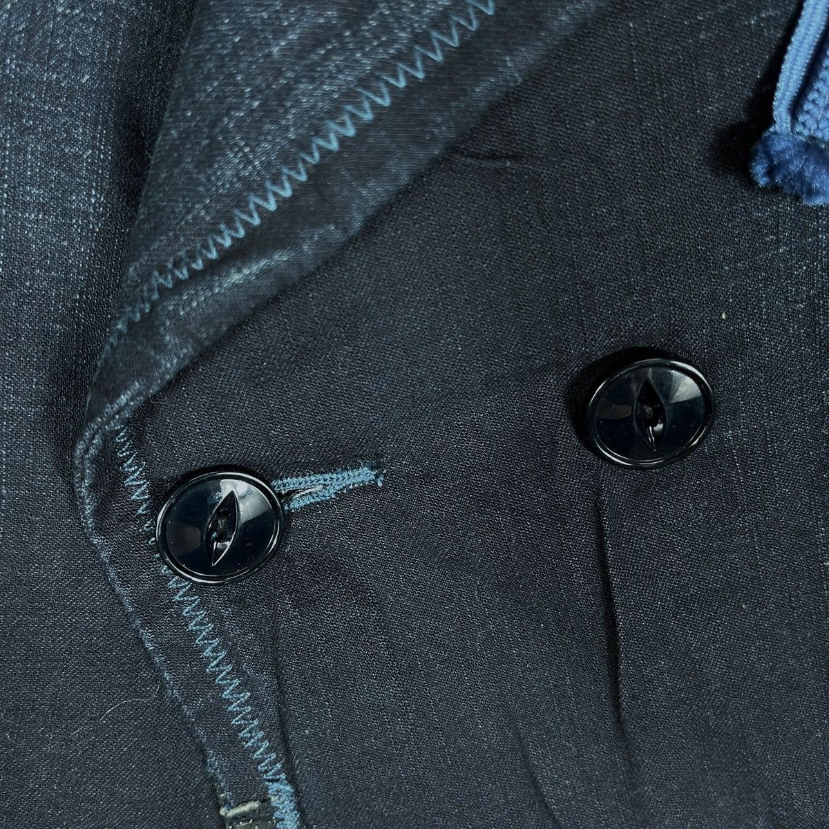Marithe + Francois Girbaud Marithe Francois Girbaud Denim Indigo Dye Jacket Size M / US 6-8 / IT 42-44 - 14 Thumbnail