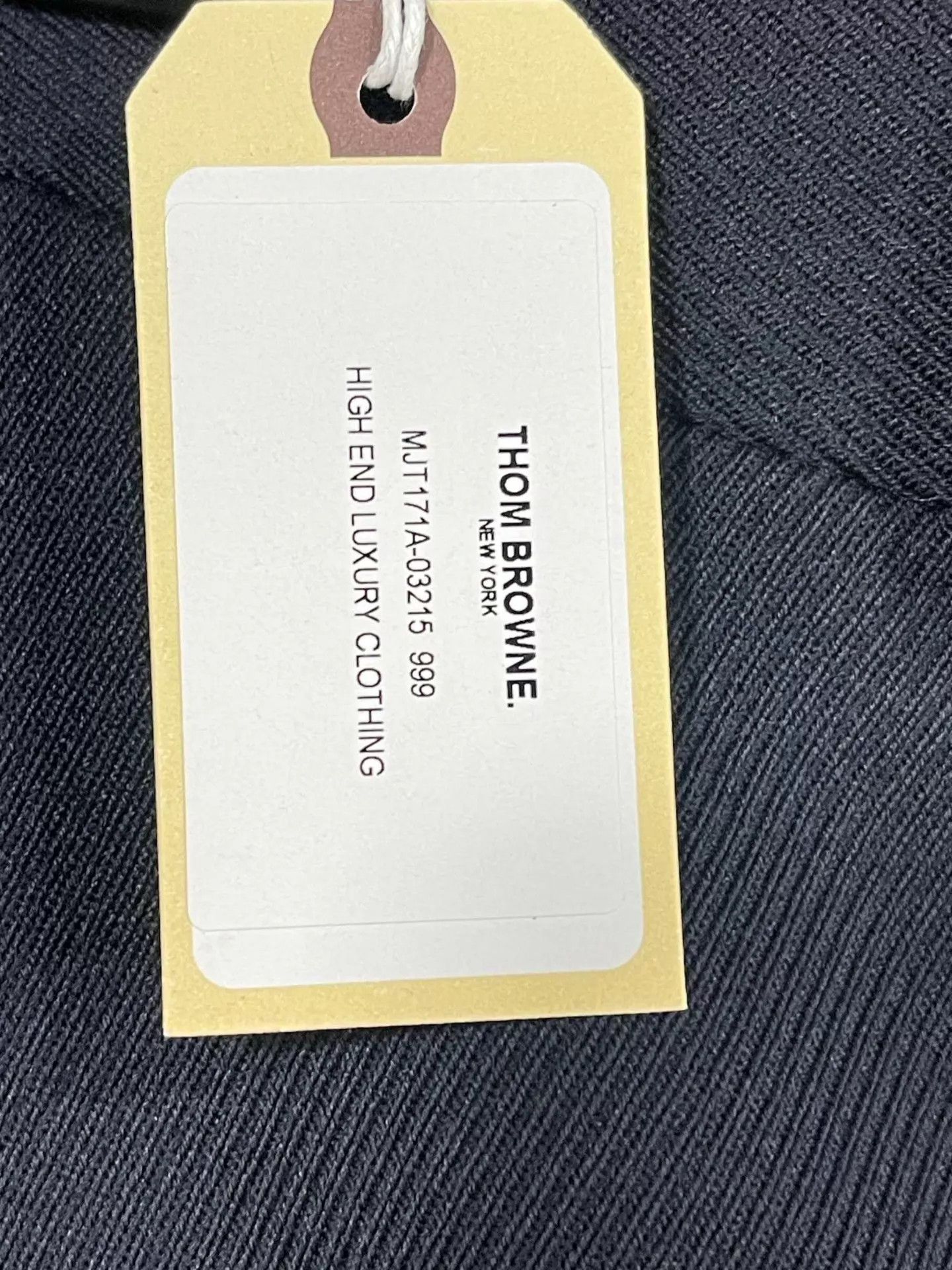 Thom Browne Thom Browne new gold button stripe 1 pants tags Size US 29 - 7 Thumbnail