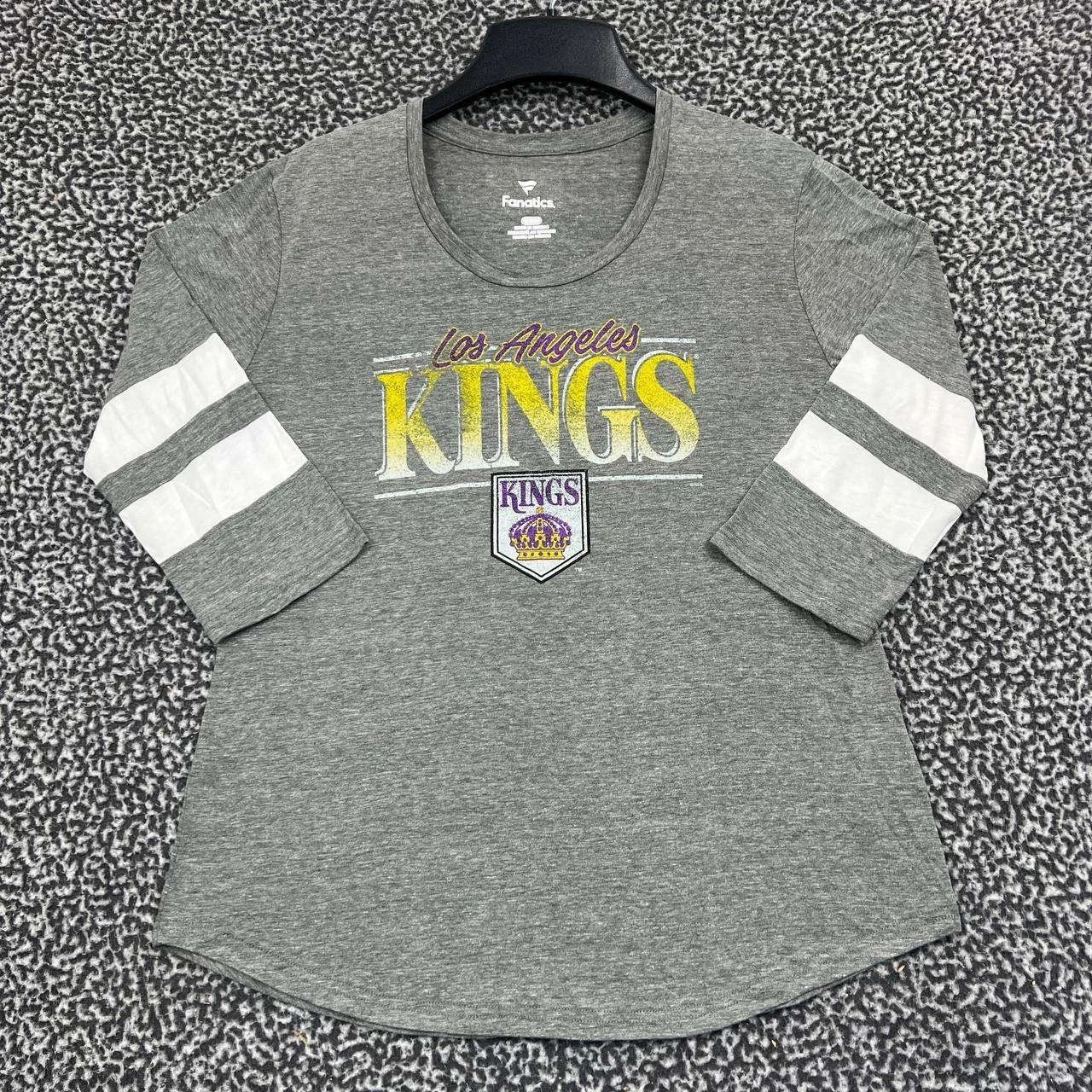 Other Los Angeles LA Kings Shirt Women Gray Fanatics 3/4 Sleeve M Size M / US 6-8 / IT 42-44 - 1 Thumbnail