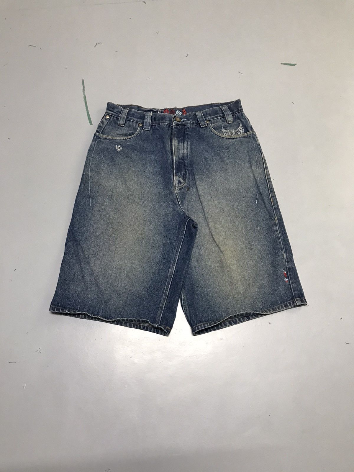 Coogi Vintage coogi embroidered denim jort Size US 36 / EU 52 - 2 Thumbnail
