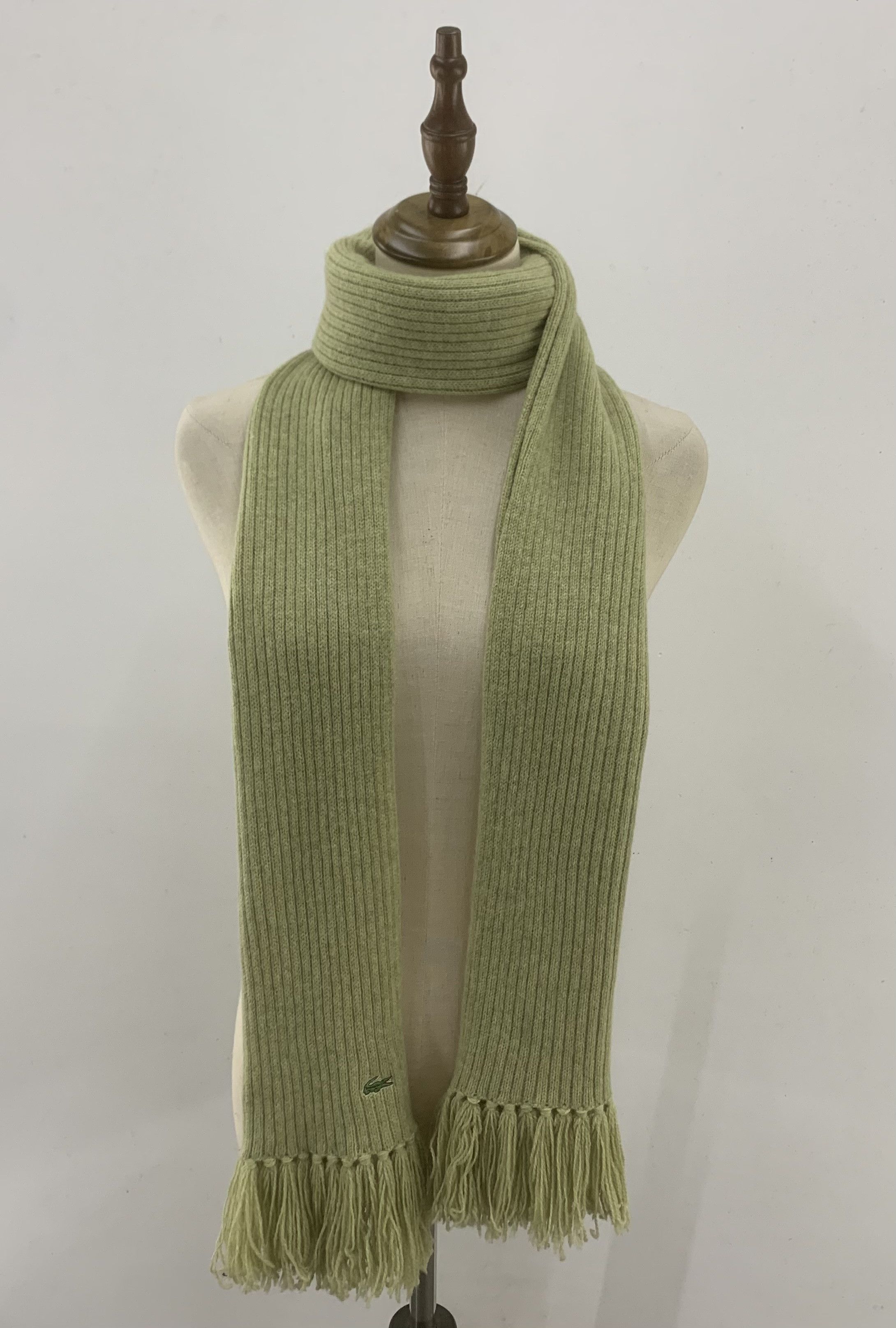 Lacoste Lacoste Scarf Wool Muffler Neck Wrap BL9134 Size ONE SIZE - 1 Thumbnail