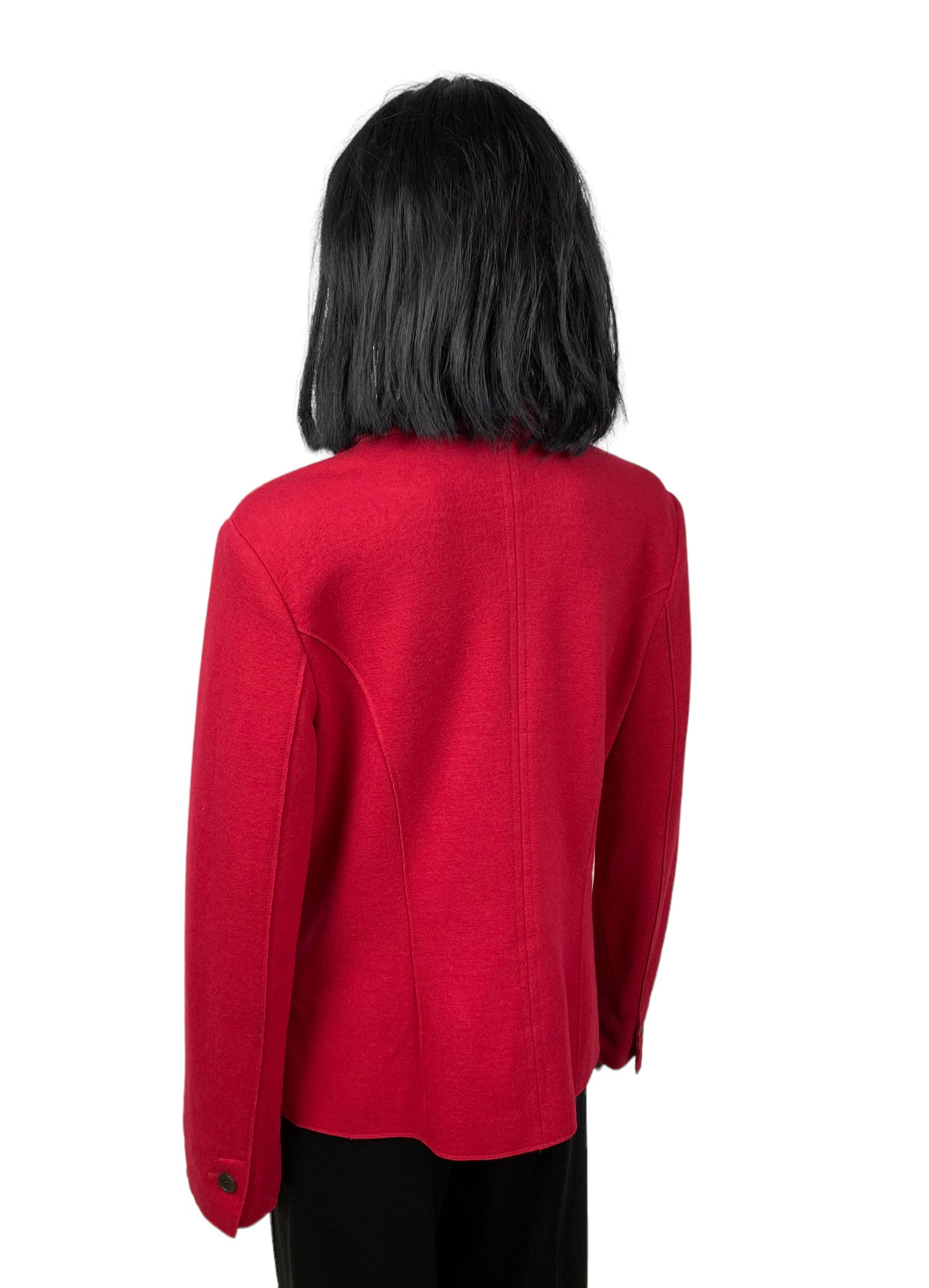 Other Marc Cain Wool-Cashmere Blazer Jacket women size 4 Size L / US 10 / IT 46 - 5 Thumbnail