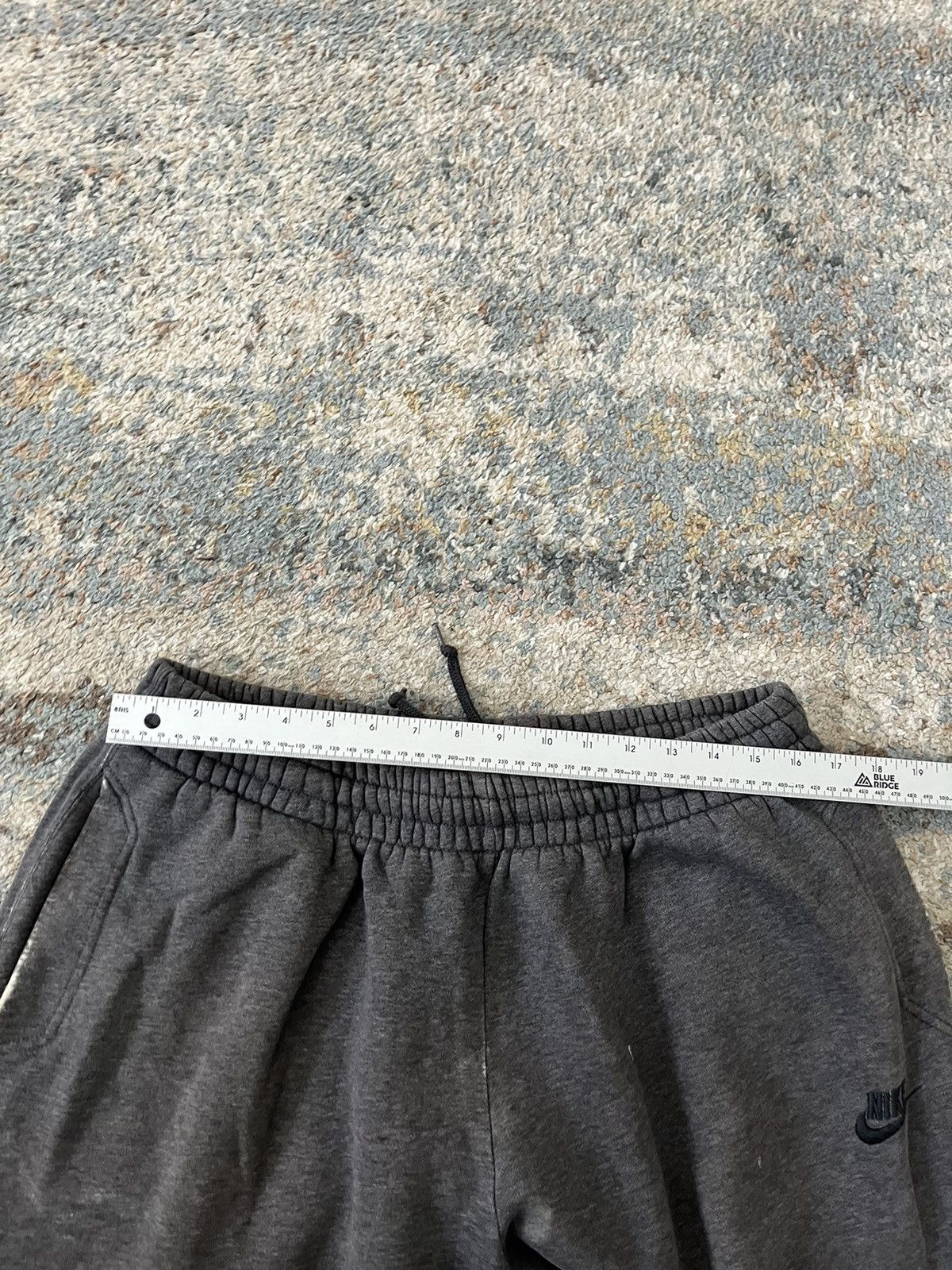 Nike × Vintage VTG Nike Sweat Pants XL Grey Y2K Size US 32 / EU 48 - 5 Thumbnail