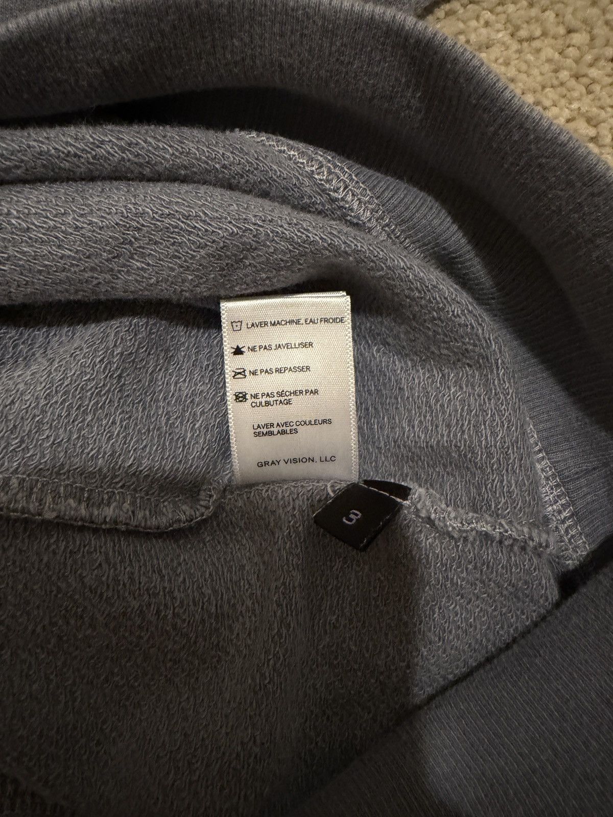 John Elliott John Elliott Oversized Pullover Blue sz Large Size US L / EU 52-54 / 3 - 4 Thumbnail
