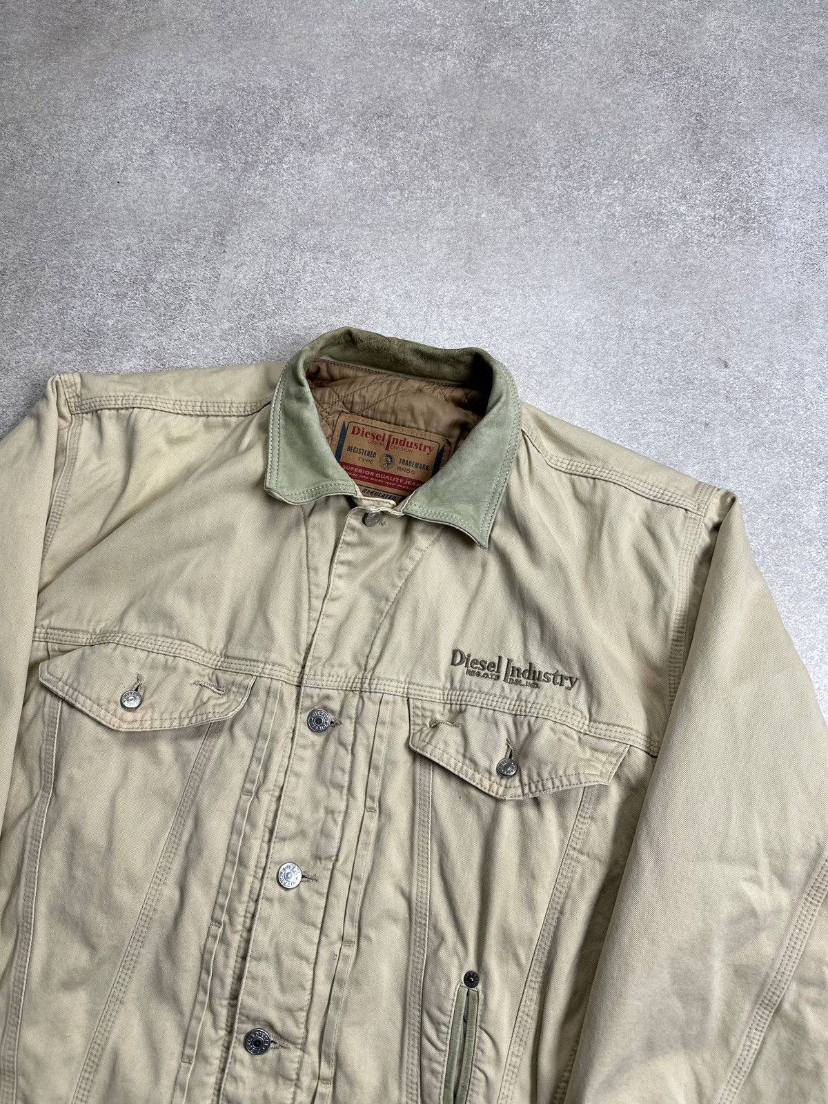 Diesel Vintage Diesel Denim Y2K Heavy Jacket S Size US S / EU 44-46 / 1 - 4 Thumbnail