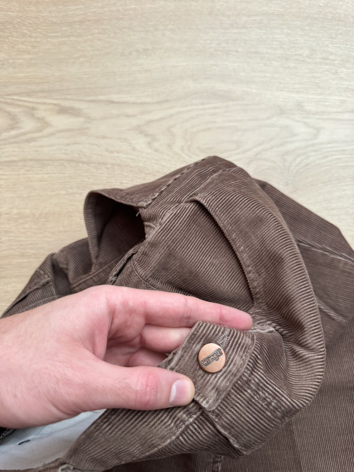 Wrangler Vintage 80’s Wrangler Corduroy Velvet Brown Western Pants Size US 33 - 6 Thumbnail
