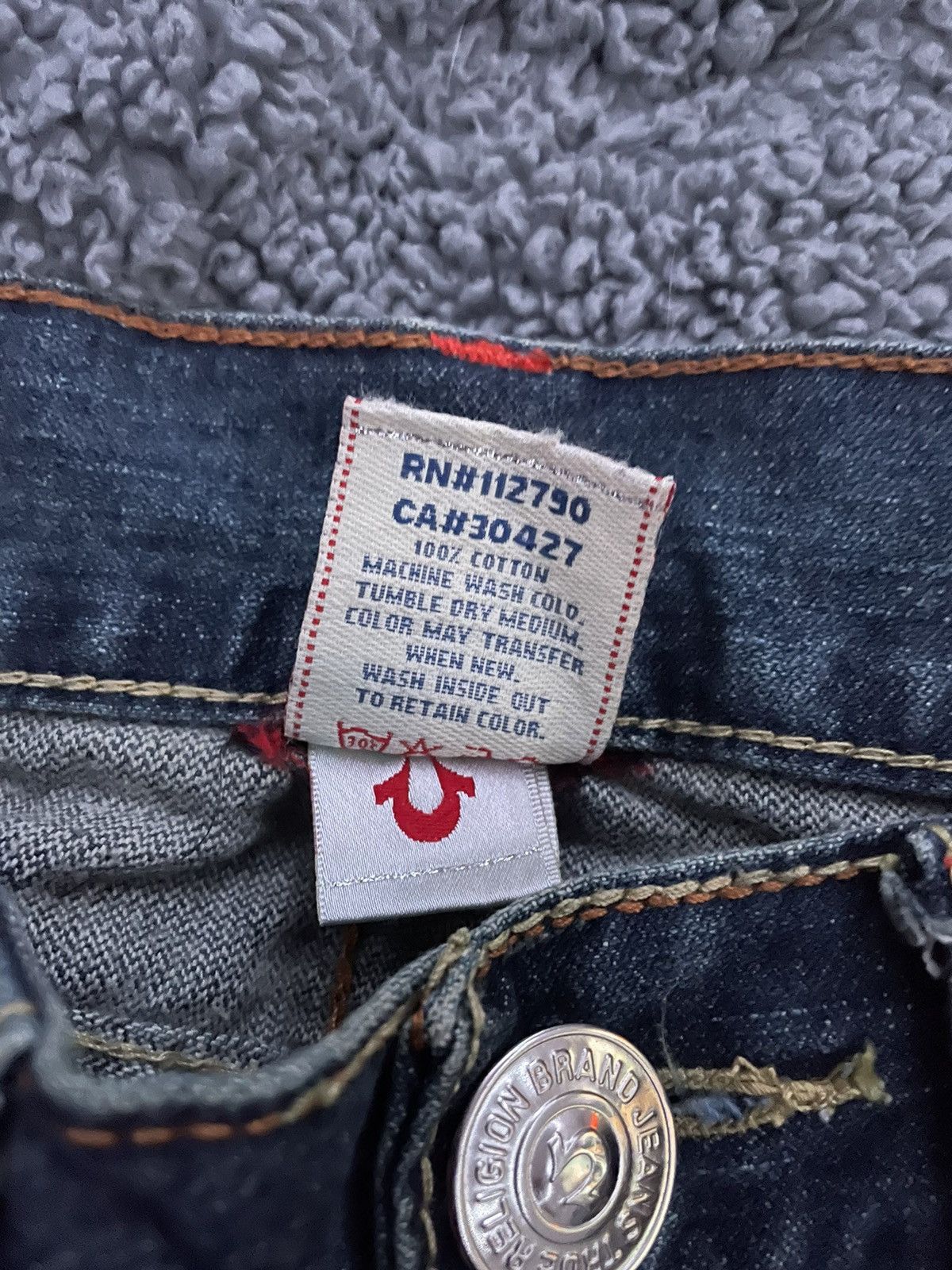 Japanese Brand × True Religion True Religion Vintage Desert Wash Green Denim Jeans Size US 32 / EU 48 - 5 Thumbnail