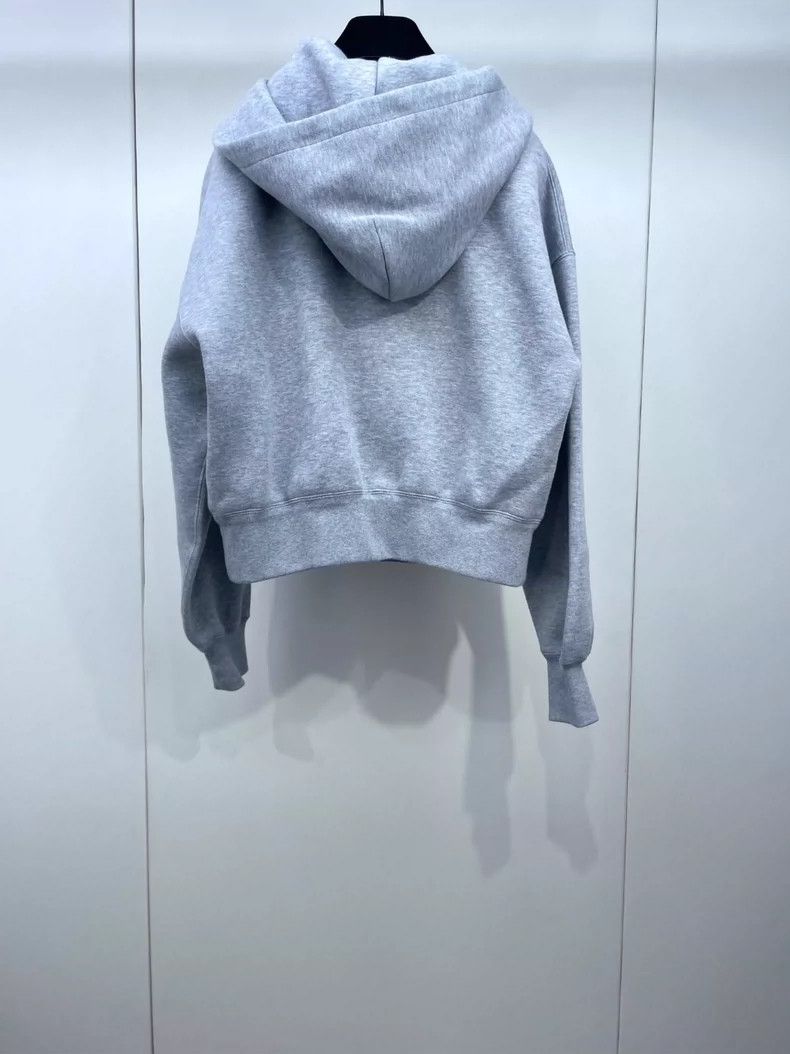Gucci Gucci New gray zipper hooded sweatshirt 2504-Nextarrow Size US XXS / EU 40 - 2 Thumbnail