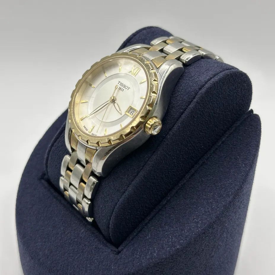 Tissot Vintage Tissot Swiss Quartz Two Tone Wrist Watch T072210A Size ONE SIZE - 3 Thumbnail
